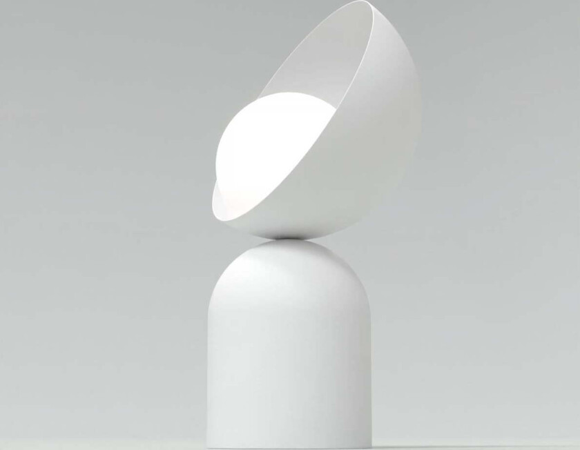 Boto bordlampe - Hvit