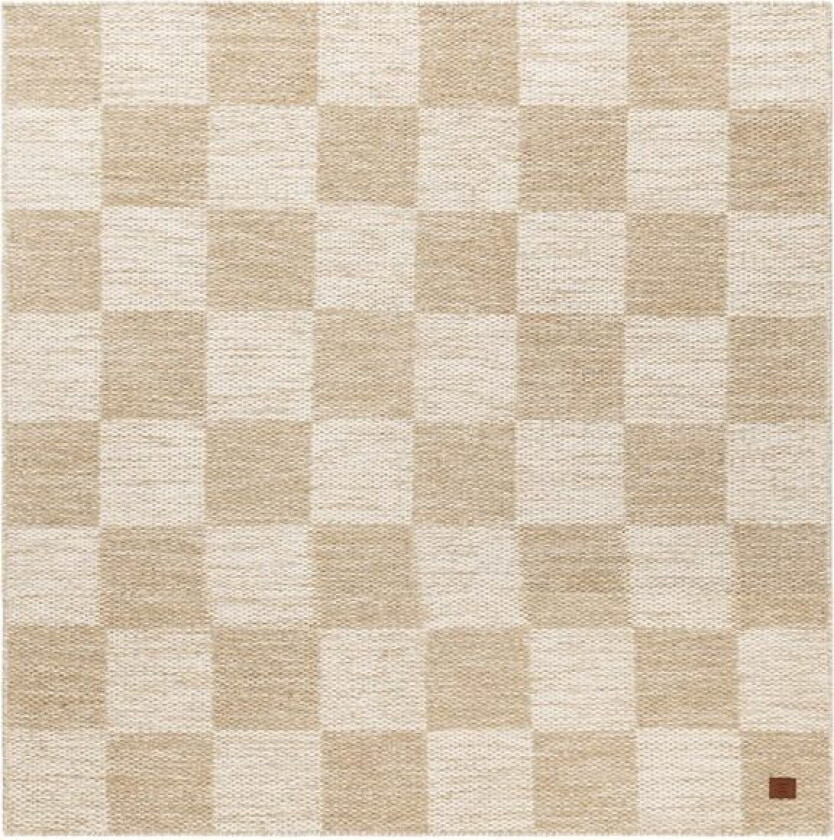 Ullteppe Chessie Kvadrat - 250x250 cm, Lin