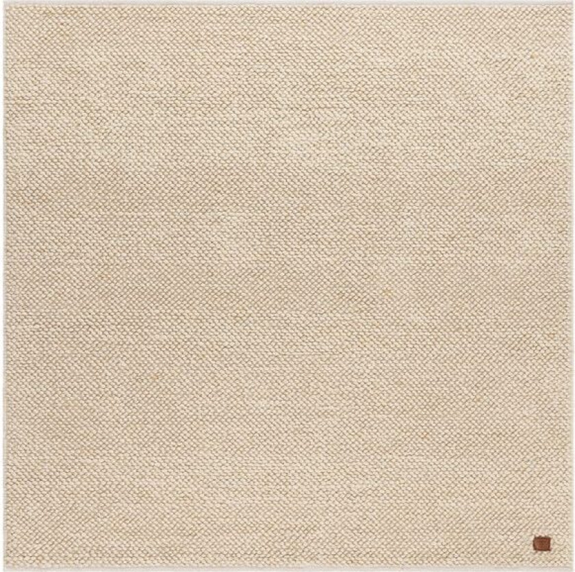 Ullteppe Bubble Kvadrat - 200x200 cm, Natur