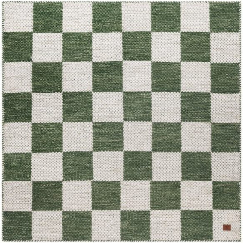 Ullteppe Chessie Kvadrat - 300x300 cm, Smaragdgrønn