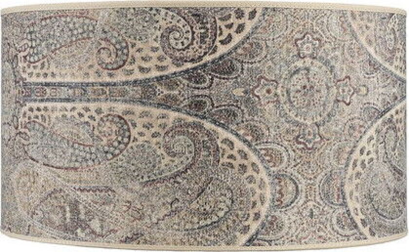 Sylinder lampeskjerm Sheldon paisley brown