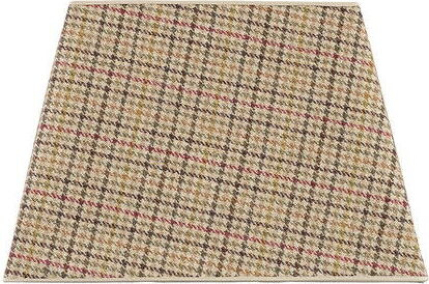 Square lampeskjerm harris tweed forest