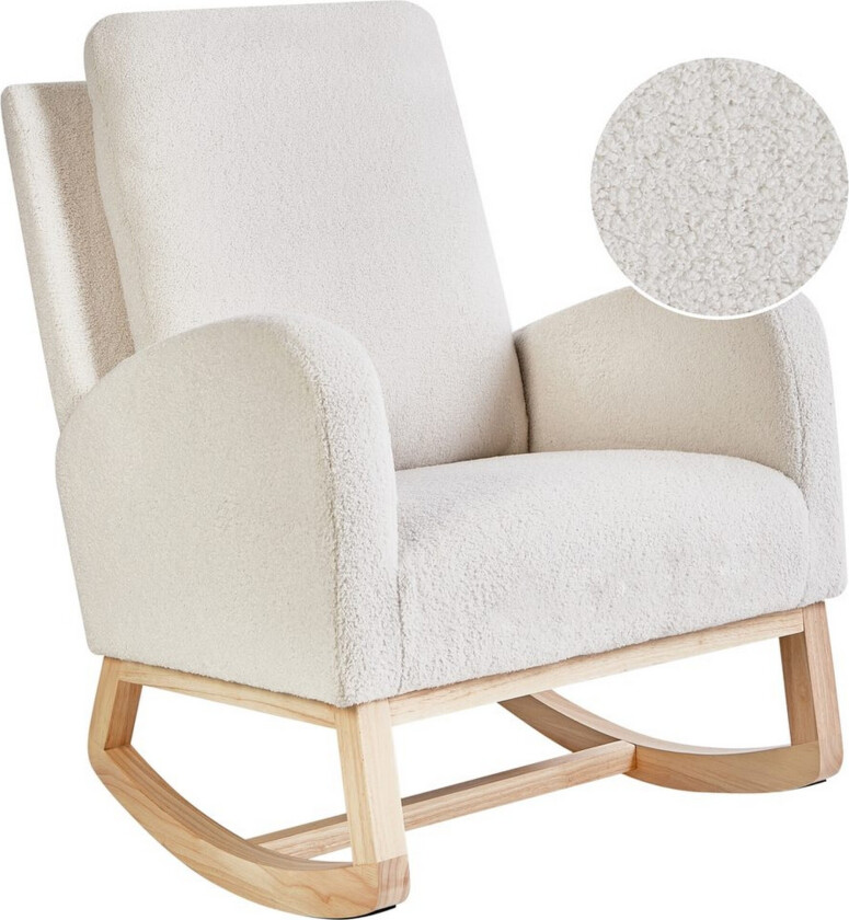 Gyngestol Alsta - Hvit, brun