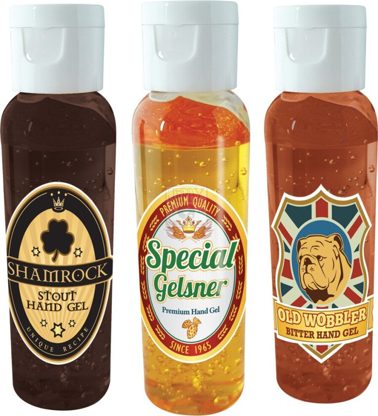 Beer OClock Håndsprit Gel 3 x 60 ml