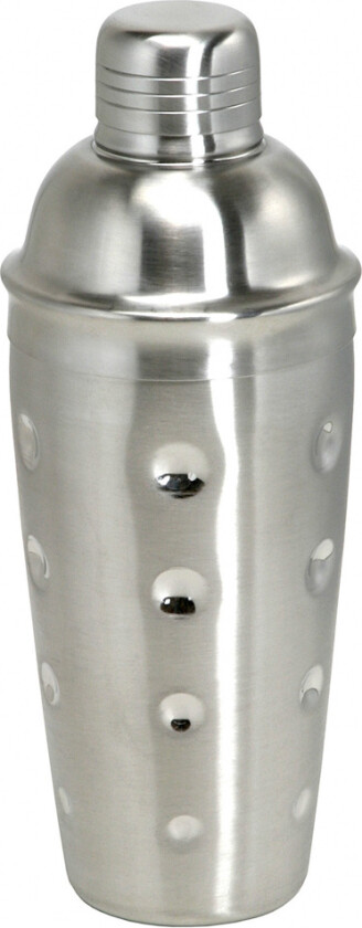 Tredelt cocktailshaker knopp Cobbler 70 cl