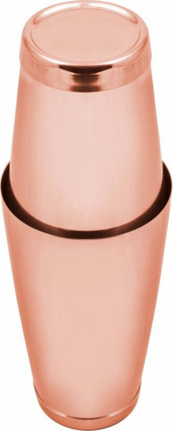 Bostonshaker kobberbelagt 82 cl.