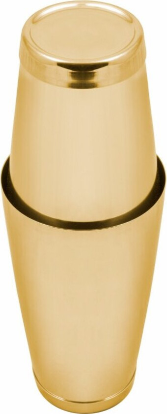 Bostonshaker gullbelagt 82 cl.