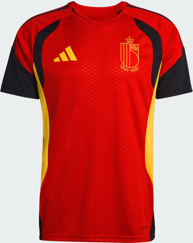 Belgia Trenings T-Skjorte Tiro 26 World Cup 2026 - rød - adidas, størrelse Small
