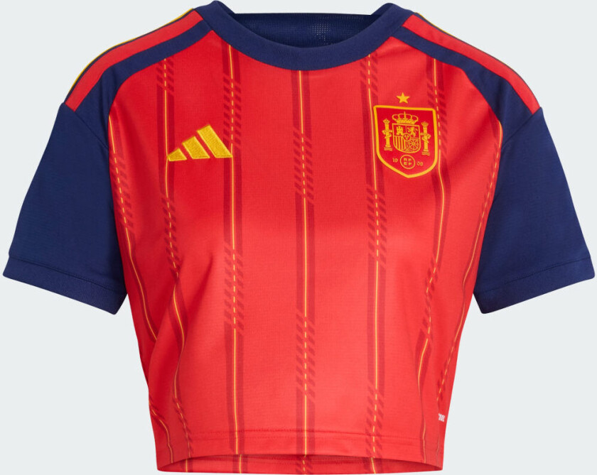 Spain 26 Home Cropped Jersey, størrelse Large