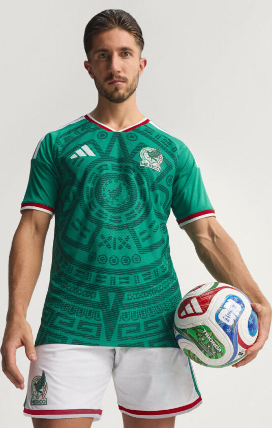 Mexico Hjemmedrakt World Cup 2026 Authentic - adidas, størrelse X-Large