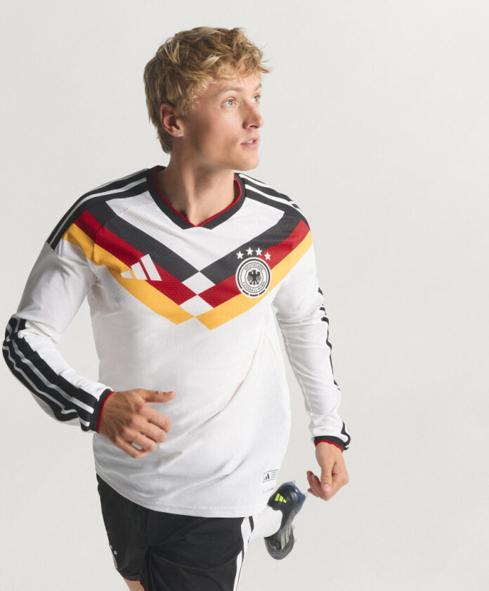 Tyskland Hjemmedrakt World Cup 2026 Authentic Langermet - adidas, størrelse Large