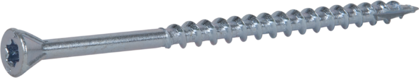 Sponplateskrue senkehode torx stål ø: 4.2mm l: 30mm blankforsinket ant: 250stk
