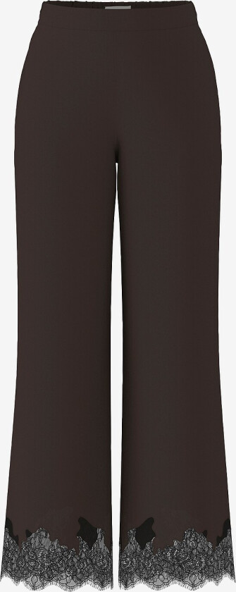 Bukser objDalme MW Lace Pants E AW Fair - Brun