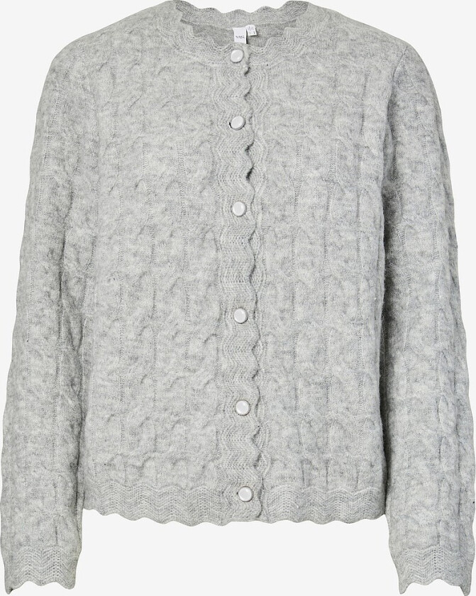 Kardigan yasBubera LS Knit Cardigan - Grå