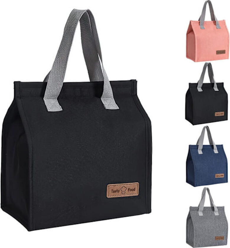 Lunsjposer for kvinner og menn, gjenbrukbar isolert lekkasjesikker lunsjboks tote bag, kjølevesker for barn jenter voksne, termisk kjølebag for jobb skole piknik