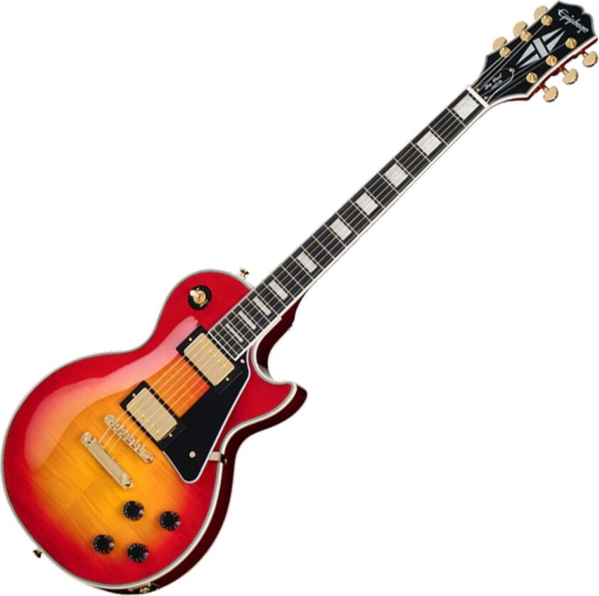 Les Paul Custom Figured Inspired by Gibson Heritage Cherry Sunburst