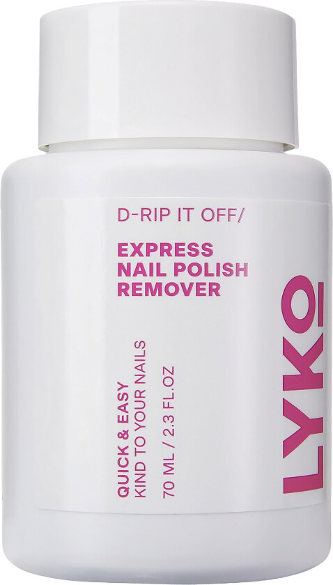 D-rip it off express nail polish remover 70 ml