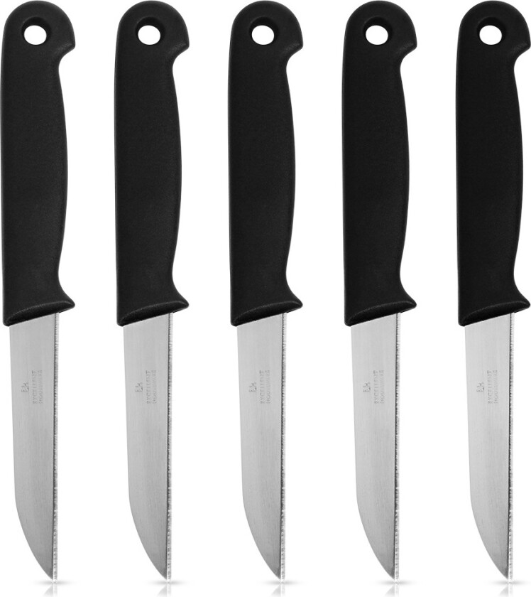 Skrellekniv i stål 5 stk.