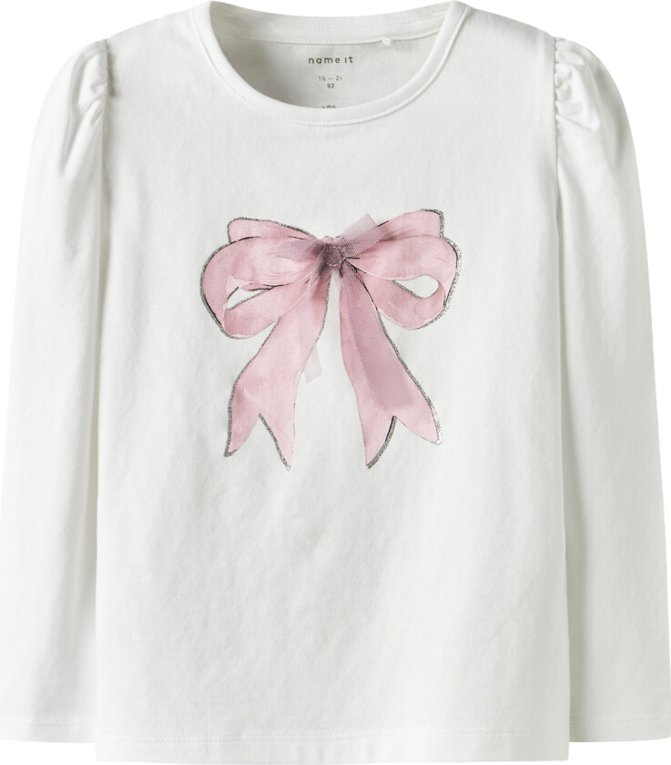 Genser - NmfSkaty - Bright White - - 5 år (110) - Genser