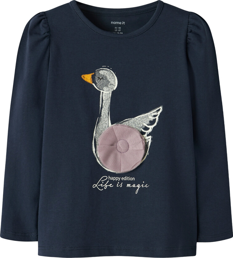 Genser - NmfSwana - Navy Blazer - - 2 år (92) - Genser