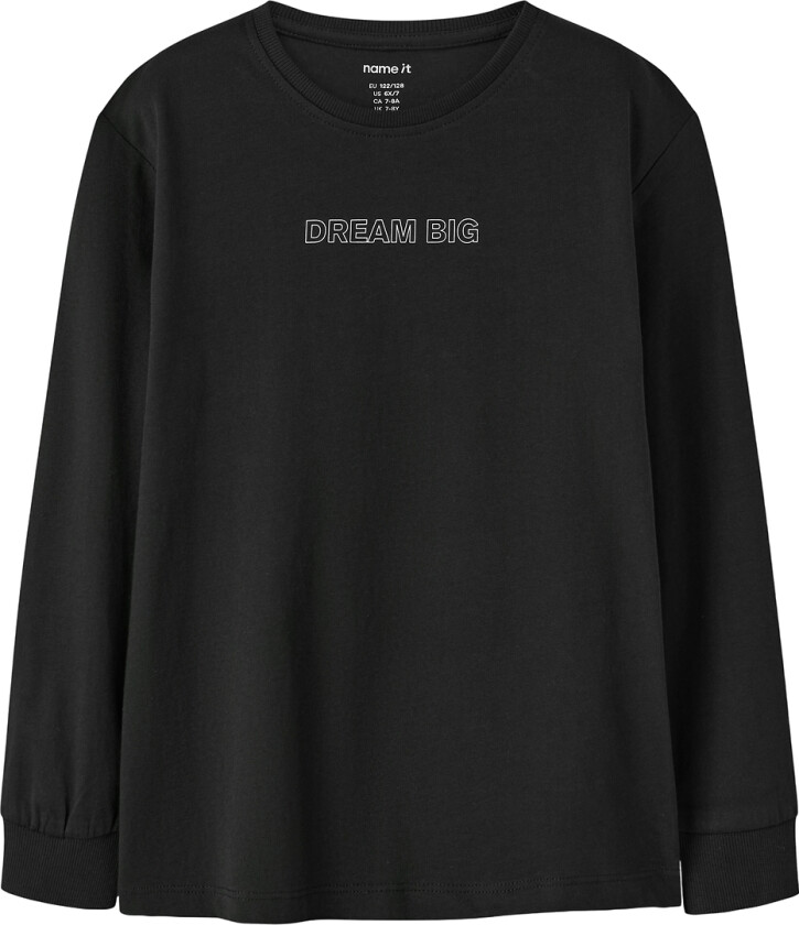 Genser - NkmSean - Black - - 7-8 år (122-128) - Genser