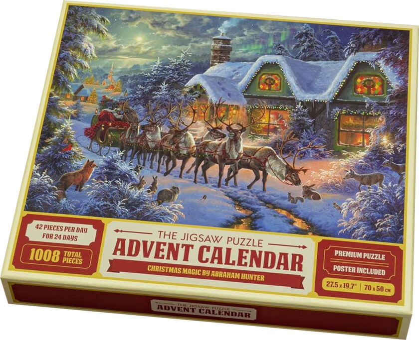 Puslespill adventskalender