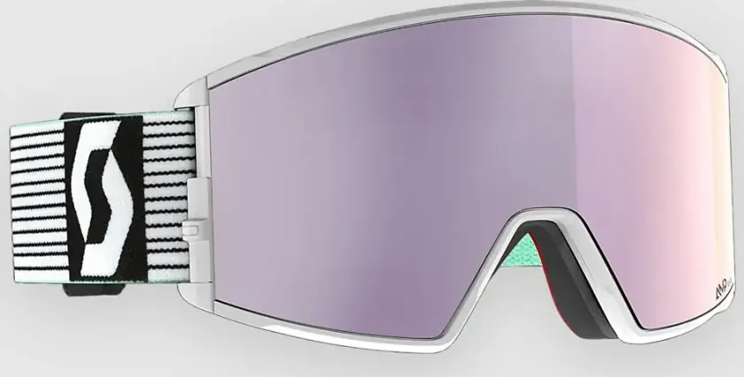 React White/Mint Green Briller hvit