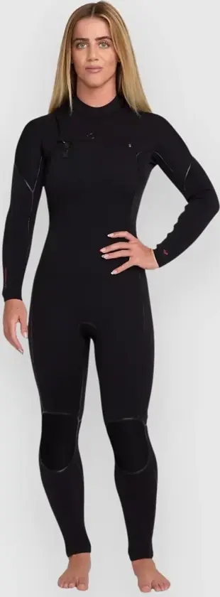 4/3 Elite Xtra Warm Front Zip Våtdrakt svart