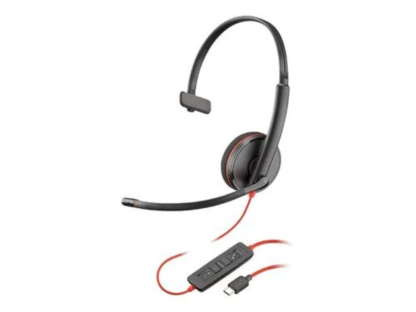 Blackwire C3210 Hodesett Usb-c Mono Svart
