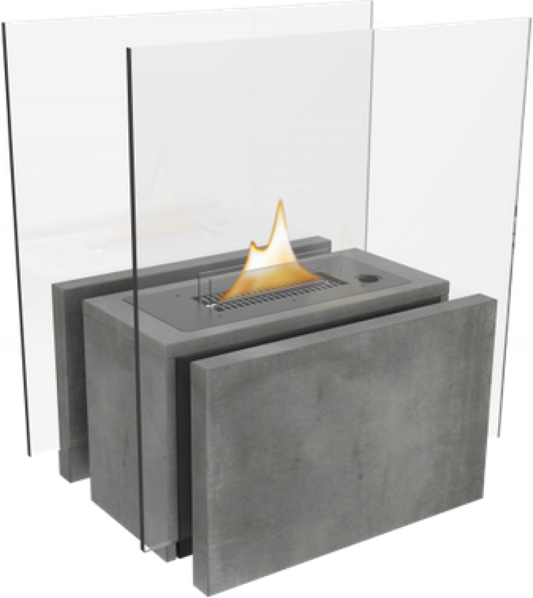 TenderFlame MgO 180 Frittstående glass