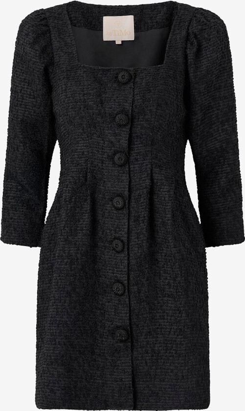 Kjole Boucle Mini Dress - Svart