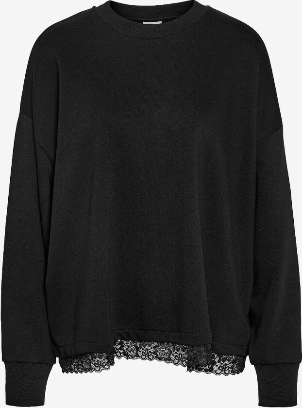 Collegegenser nmVega Lace - Svart