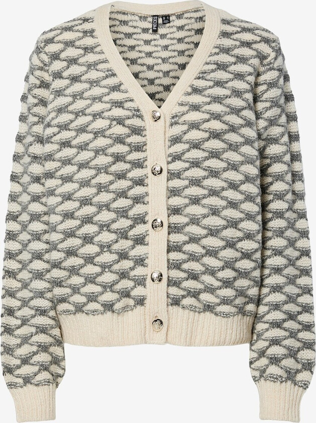 Kardigan pcJivana LS Knit Cardigan BC - Grå