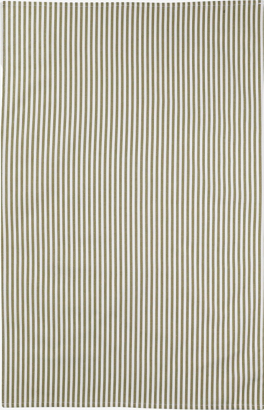 Kjøkkenhåndkle Bertille Kaki 50x75 - Hvit