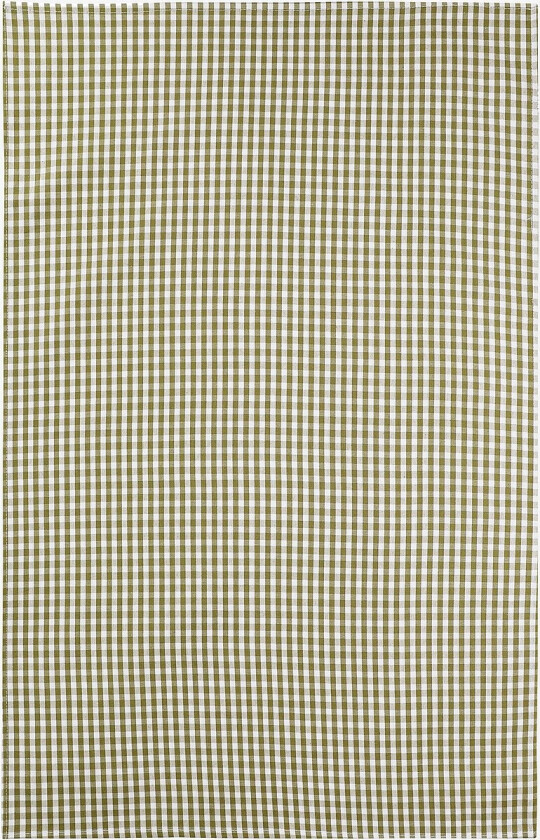 Kjøkkenhåndkle Léonie Kaki 50x75 - Hvit