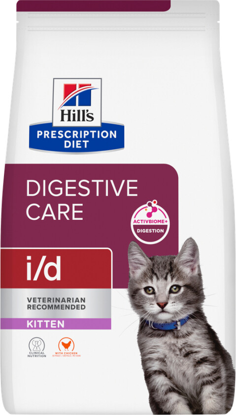 i/d Digestive Care Kitten Kylling - Sparepakke: 2 x 3 kg
