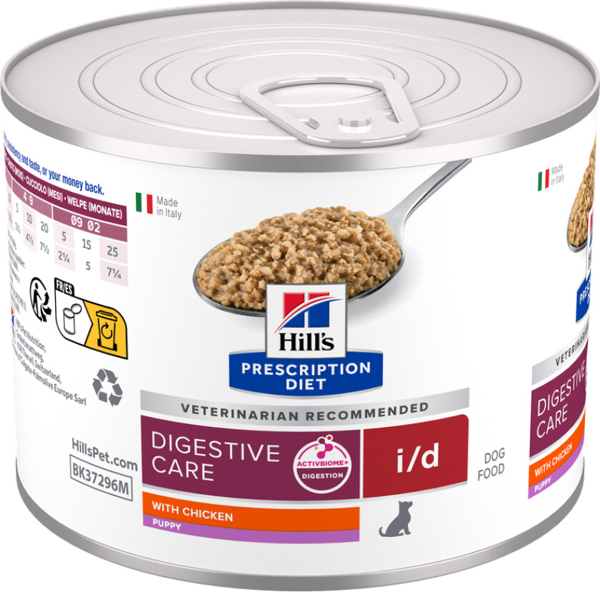 Bilde av i/d Digestive Care Puppy Kylling - Sparepakke: 24 x 200 g