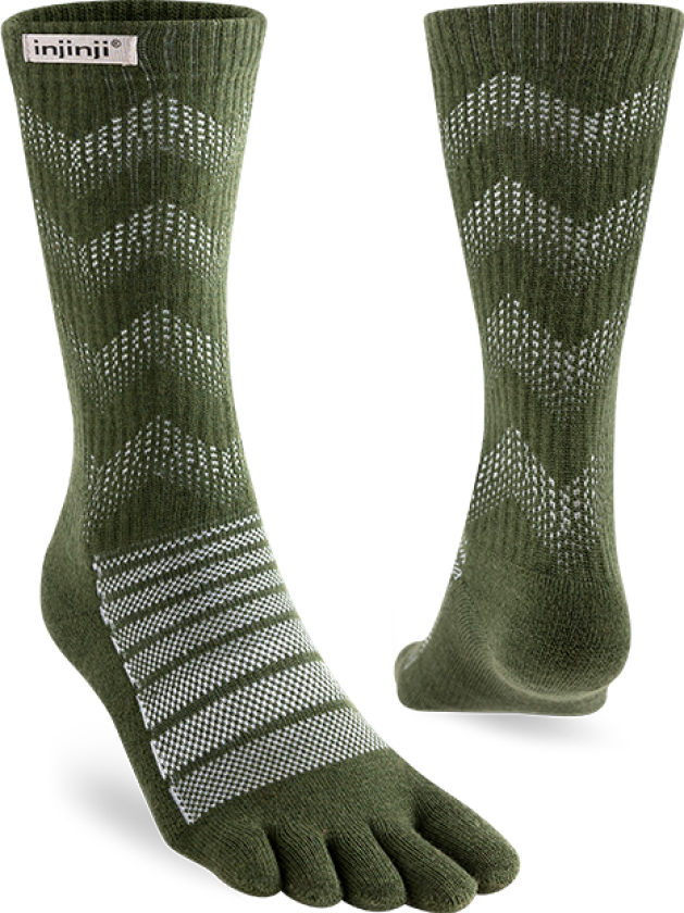 Outdoor Midweight Crew Wool Forest