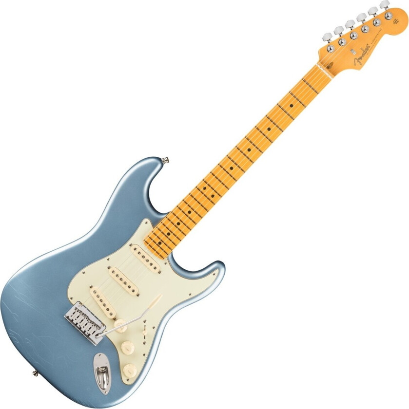 American Ultra Luxe 60s Stratocaster Maple Fingerboard Ice Blue Metallic
