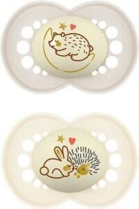 Original Night smokk, 6-16 mnd., Nøytral - 2 stk.