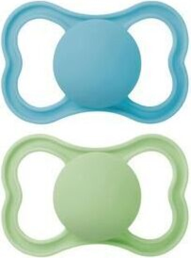 Air 16-36 mnd. silikon - blå - 2 stk.