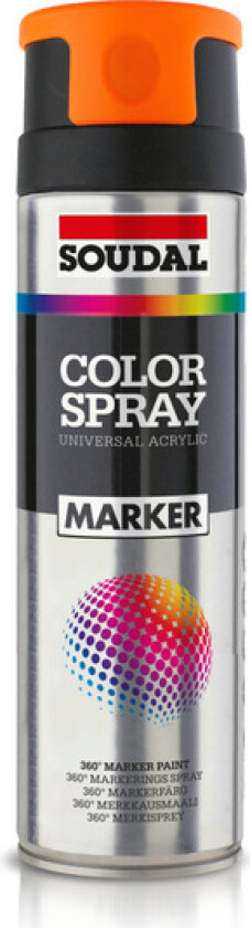 Merkespray fluo orange 500ml -6
