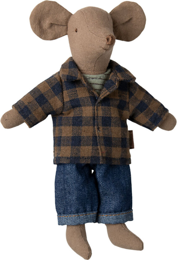 Mus - Far Mus - Jeans/Skjorte - - OneSize - Kosedyr