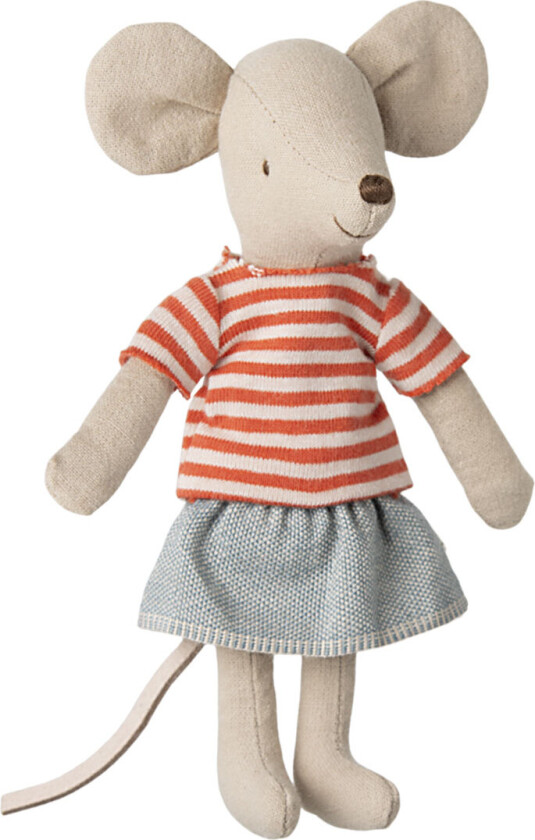 Mus - Søster Mus - Storesøster - - OneSize - Dukke