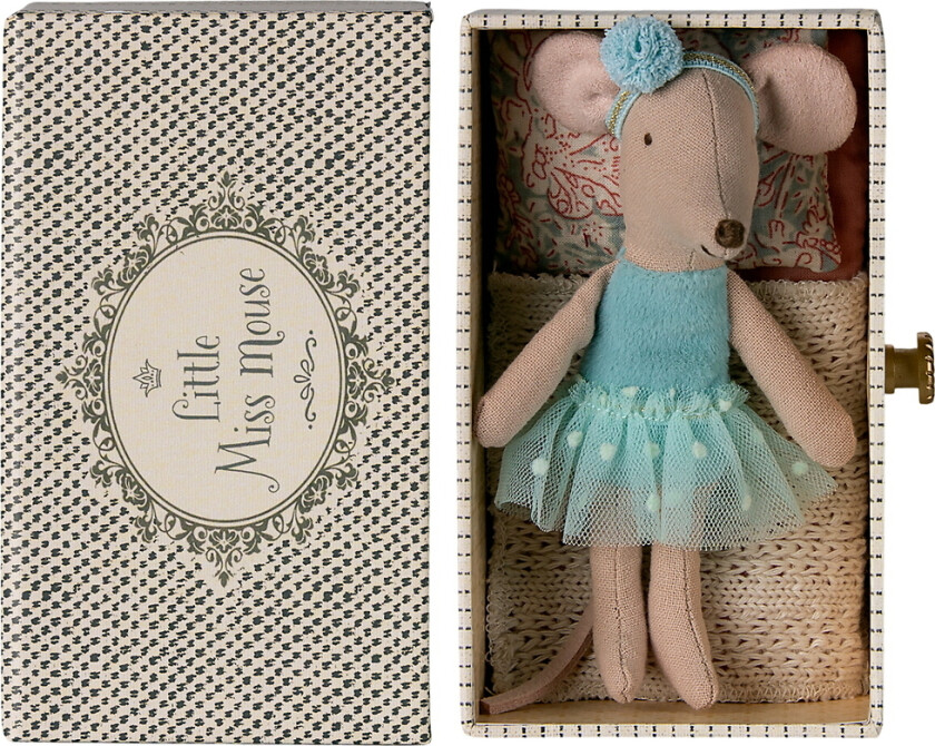 Mus - Lillesøster - Dansende mus I Seng - - OneSize - Dukke