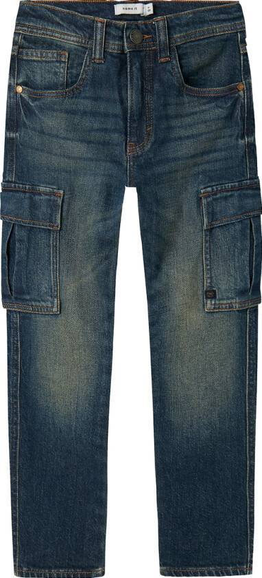 Jeans - NkmSilas - Vintage Dark Blue Denim - - 12 år (152) - Jeans