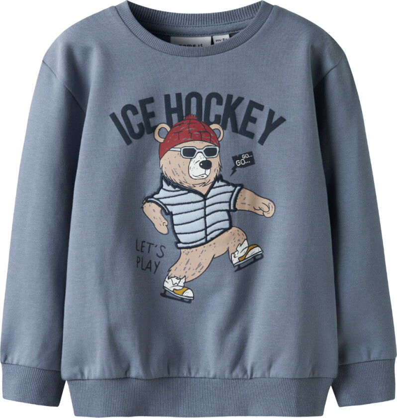 Collegegenser - NmmSaxo - Flint Stone - - 4 år (104) - Collegegenser