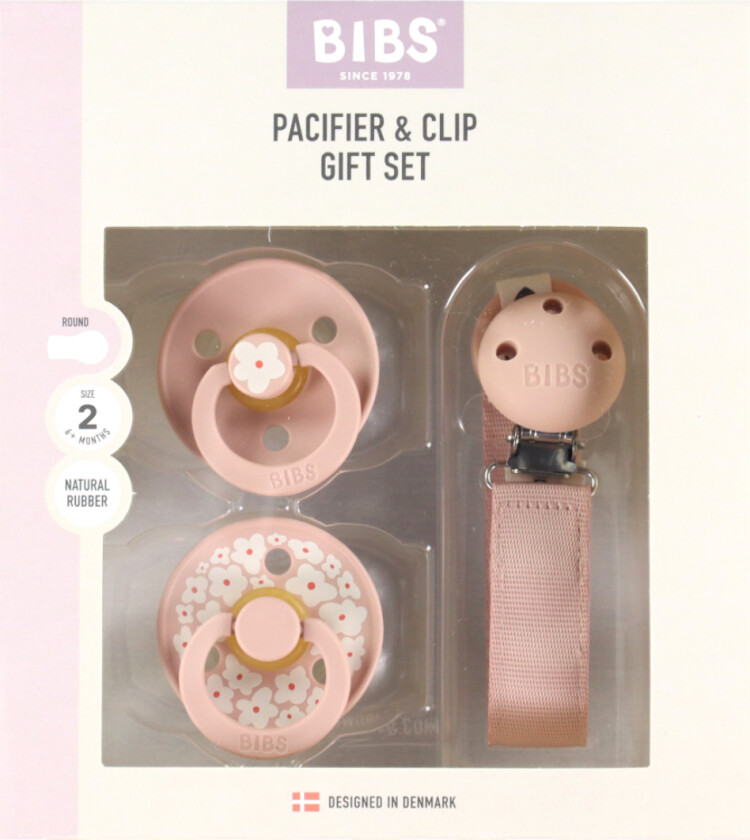 Colour Gavepakke - Smokker/Smokkesnor - Str. 2 - Blush - - 6-18 md - Smokk