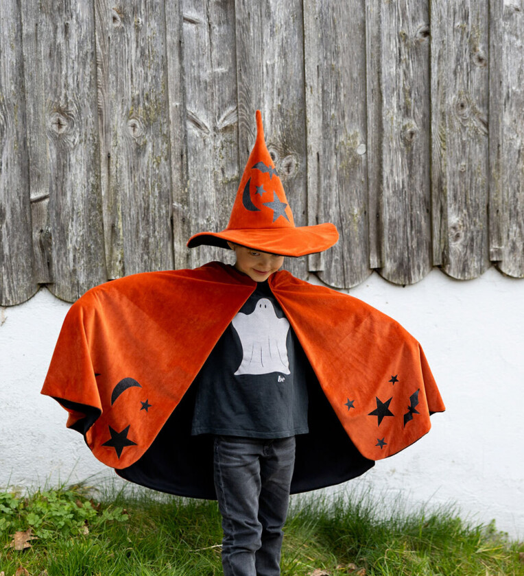 Kostymer - Kappe/hatt - Høstglør Wizard - - 4-6 år (104-116) - Kostymer