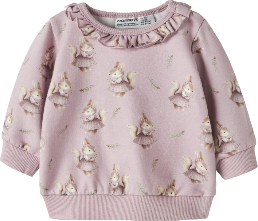 Collegegenser - NbfShelly - Minnesmerke Lilac - - 50 - Collegegenser